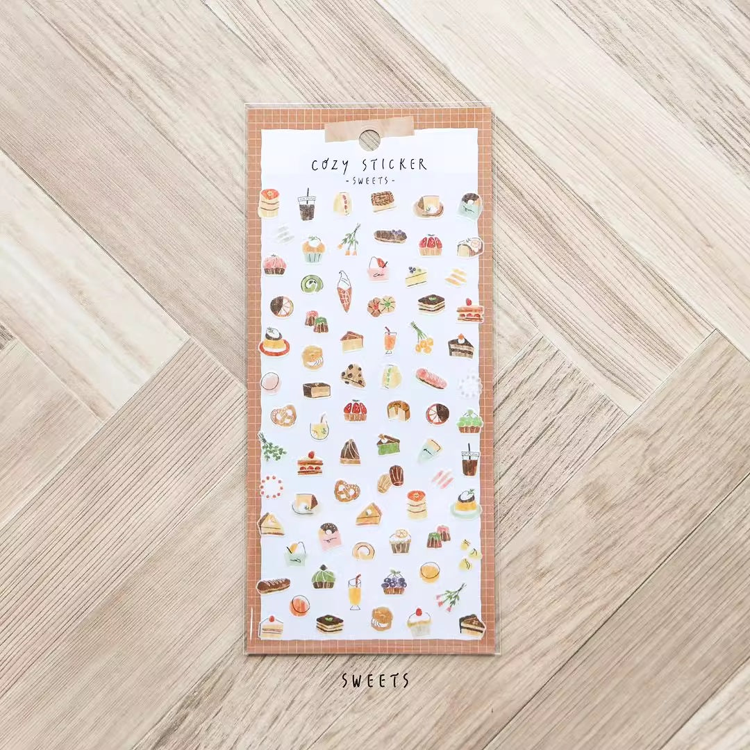 Mind Wave Sticker Sheet: Cozy (Series B)
