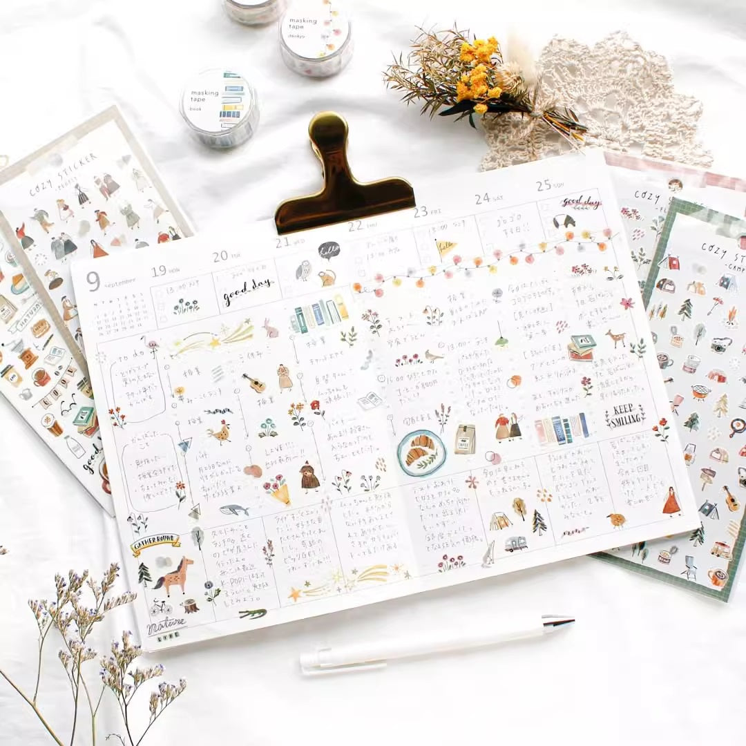 Mind Wave Sticker Sheet: Cozy (Series B)