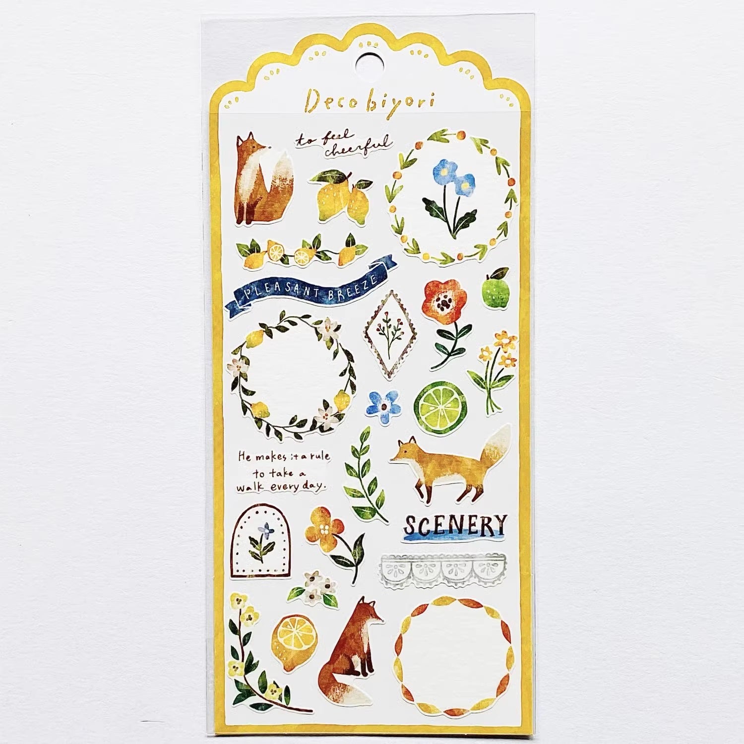 Mind Wave Sticker Sheet: Decobiyori