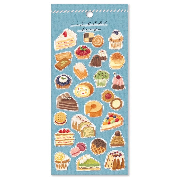 Mind Wave Sticker Sheet: Food
