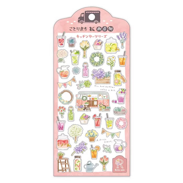 Mind Wave Sticker Sheet: Food Truck