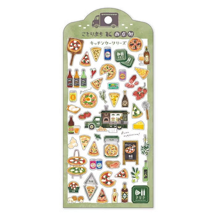Mind Wave Sticker Sheet: Food Truck