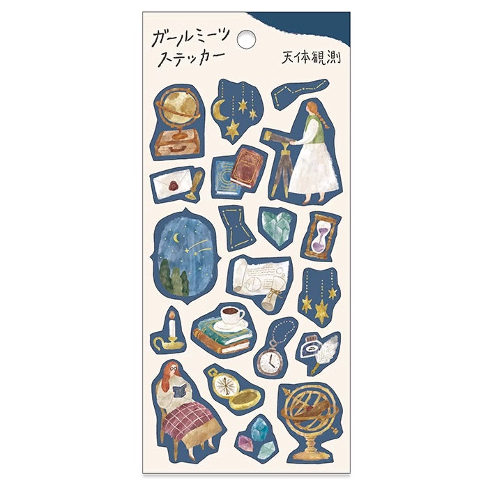 Mind Wave Sticker Sheet: Girls Daily Life