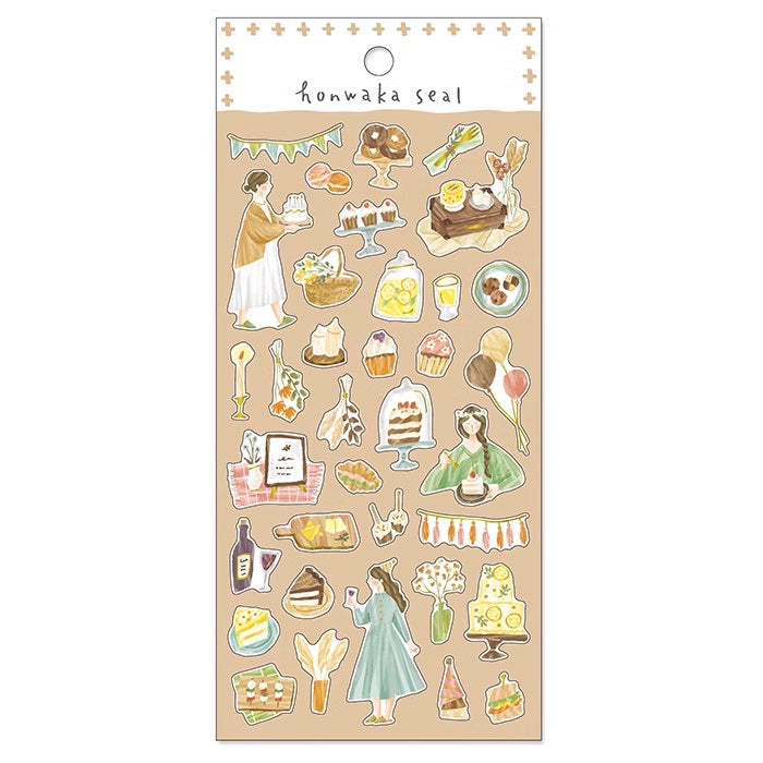Mind Wave Sticker Sheet: Honkawa Seal