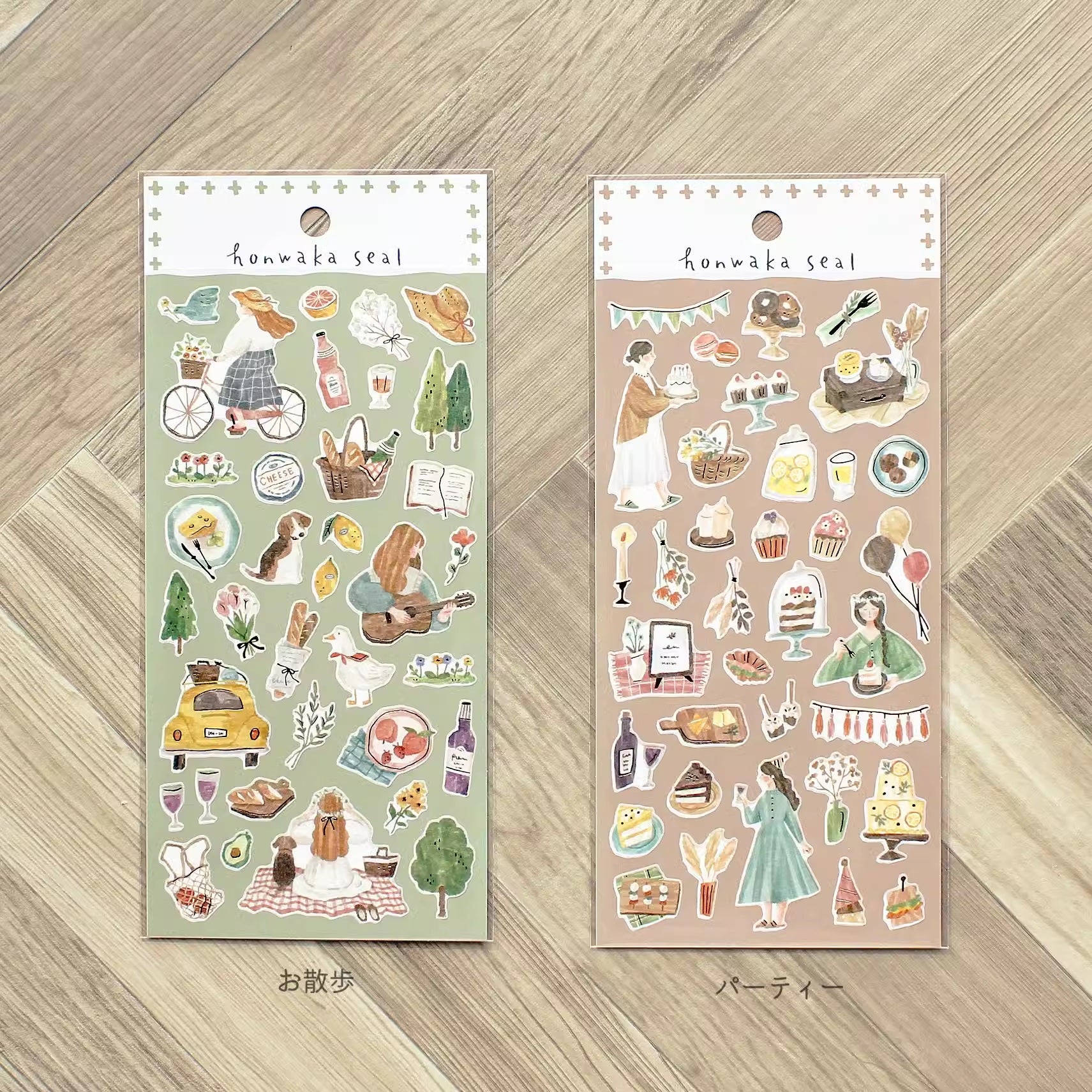 Mind Wave Sticker Sheet: Honkawa Seal