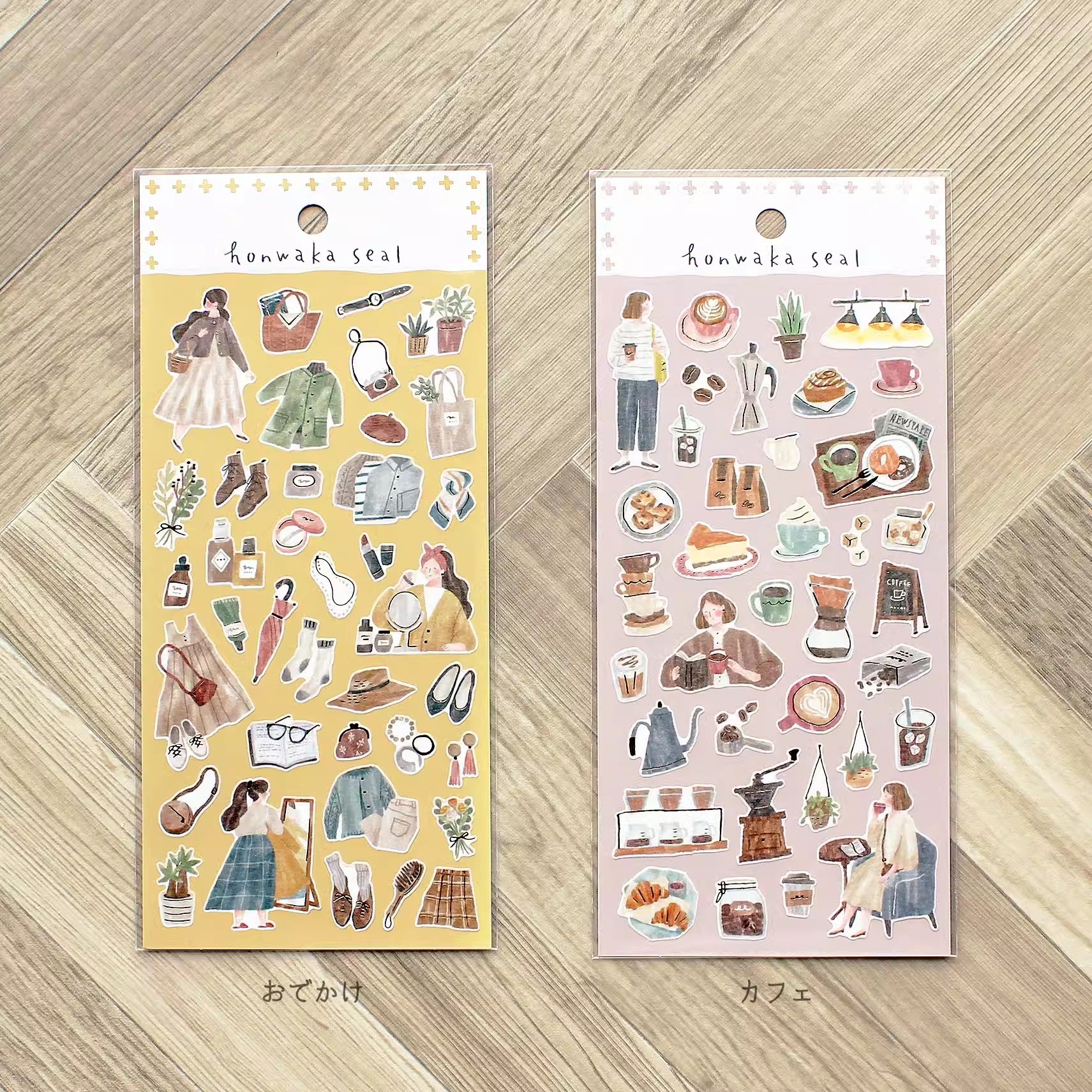 Mind Wave Sticker Sheet: Honkawa Seal