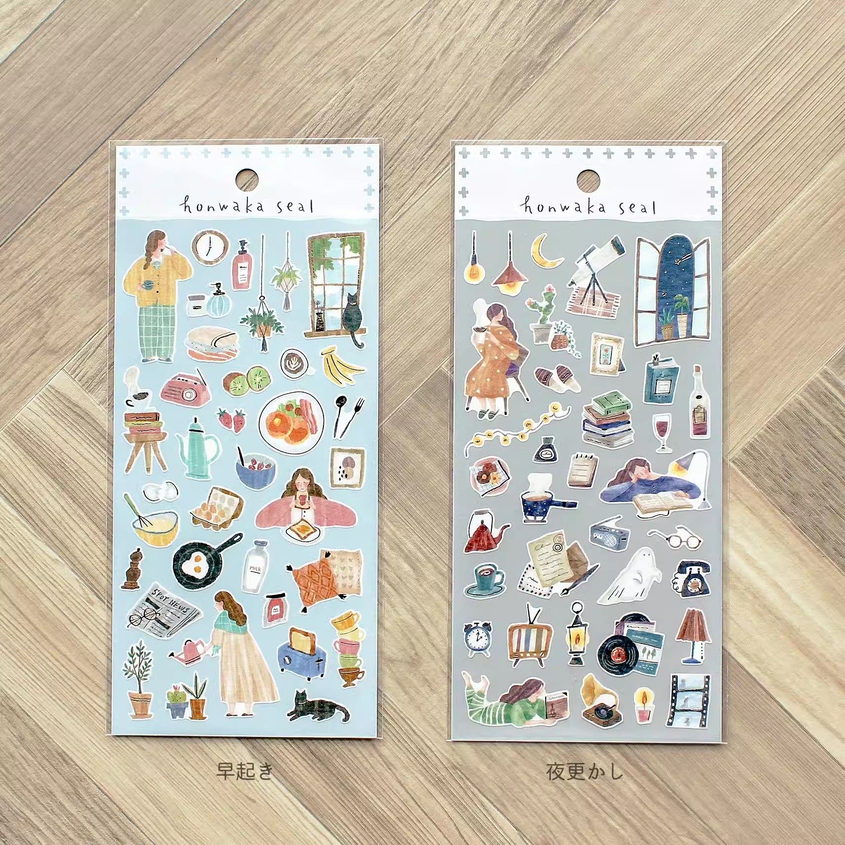 Mind Wave Sticker Sheet: Honkawa Seal