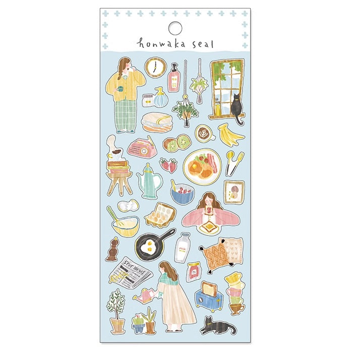 Mind Wave Sticker Sheet: Honkawa Seal