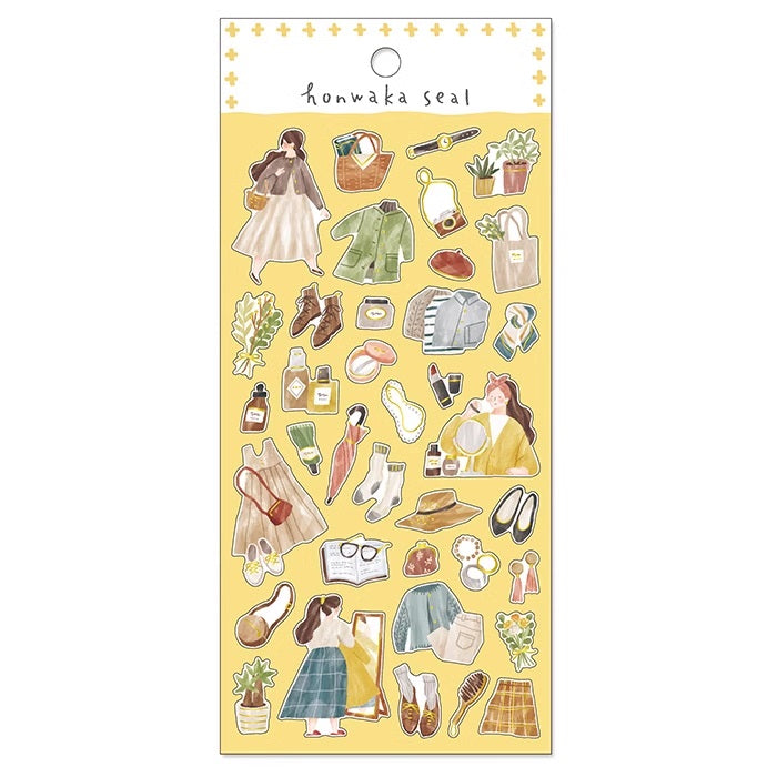 Mind Wave Sticker Sheet: Honkawa Seal