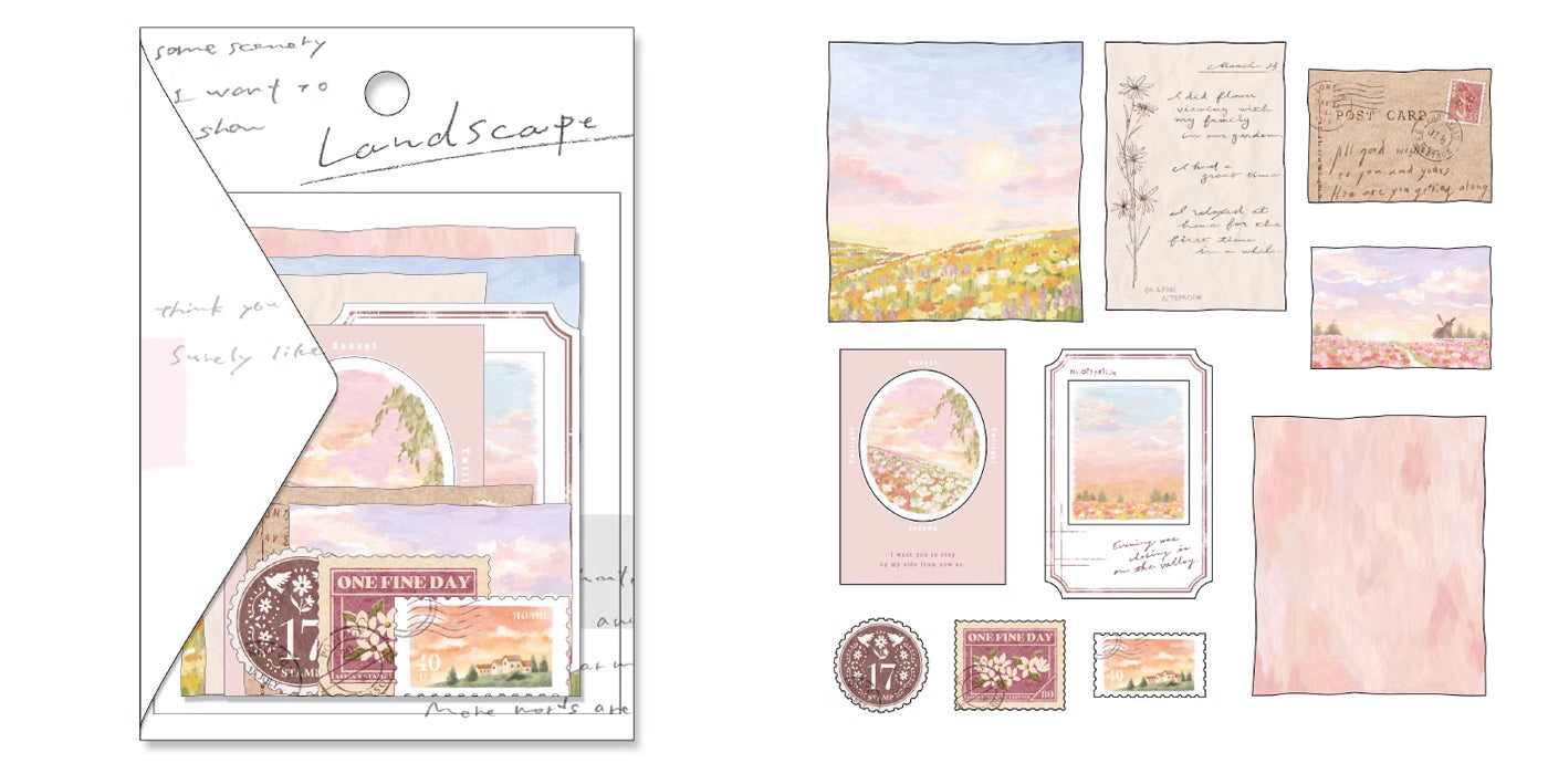 Mind Wave Sticker Pack: Landscape