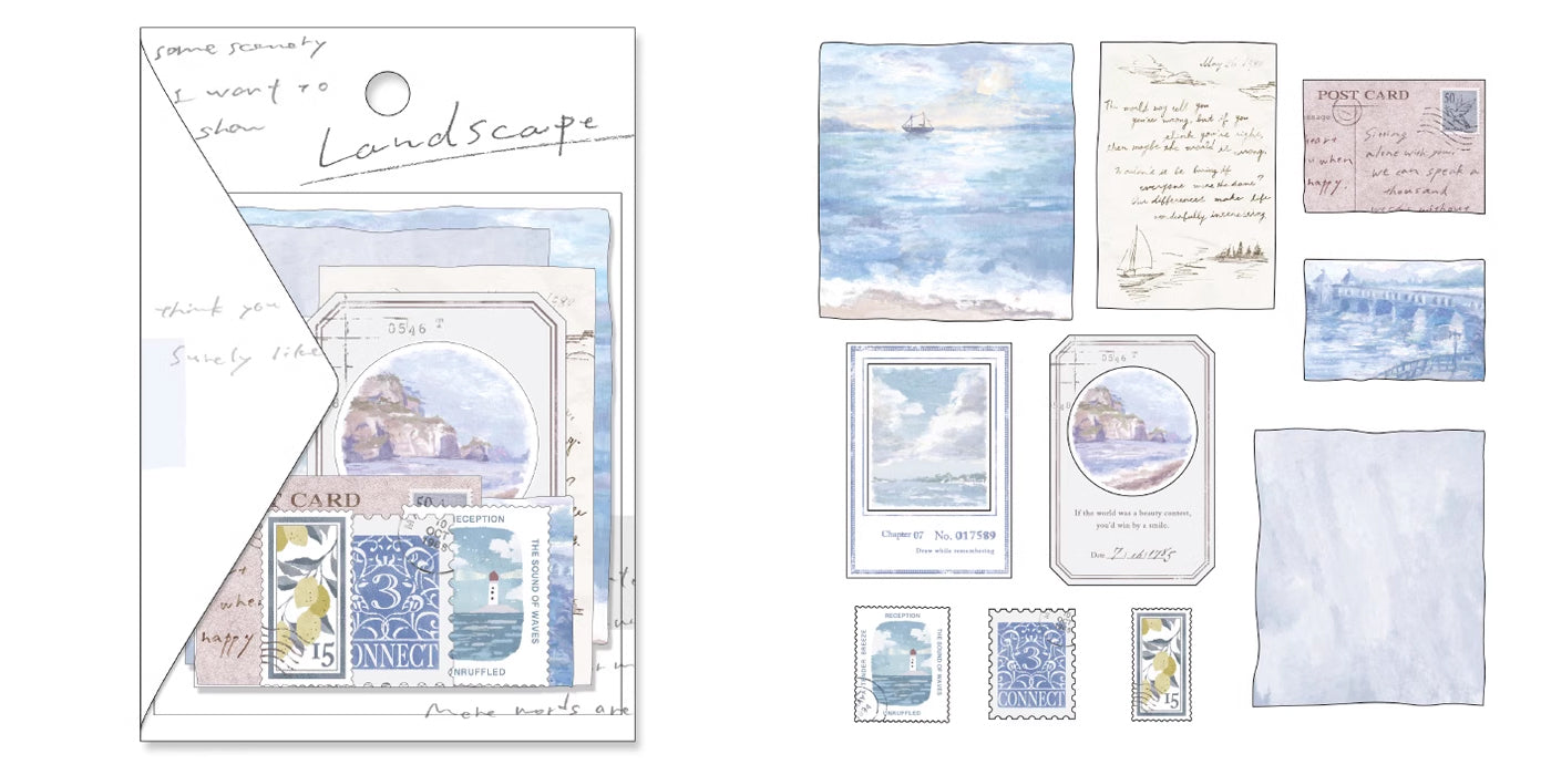 Mind Wave Sticker Pack: Landscape