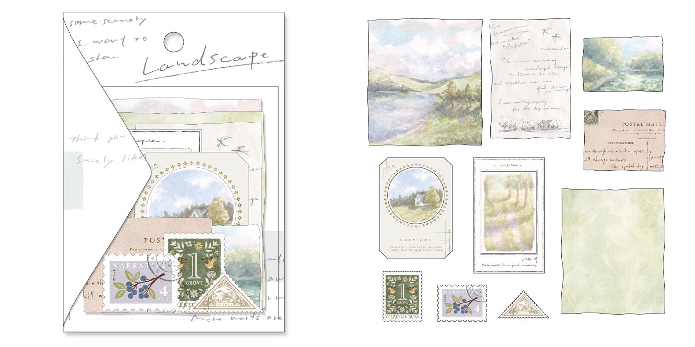 Mind Wave Sticker Pack: Landscape