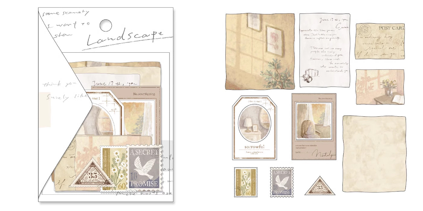 Mind Wave Sticker Pack: Landscape