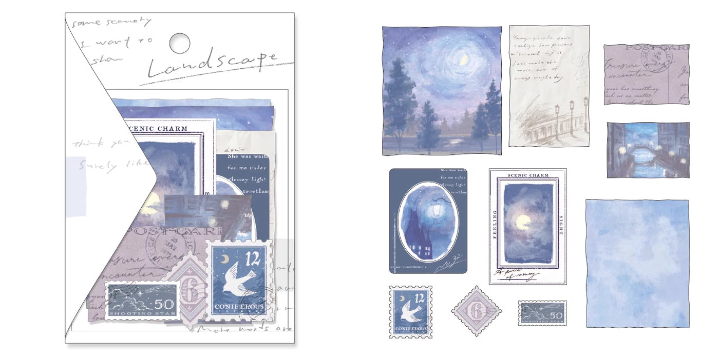 Mind Wave Sticker Pack: Landscape