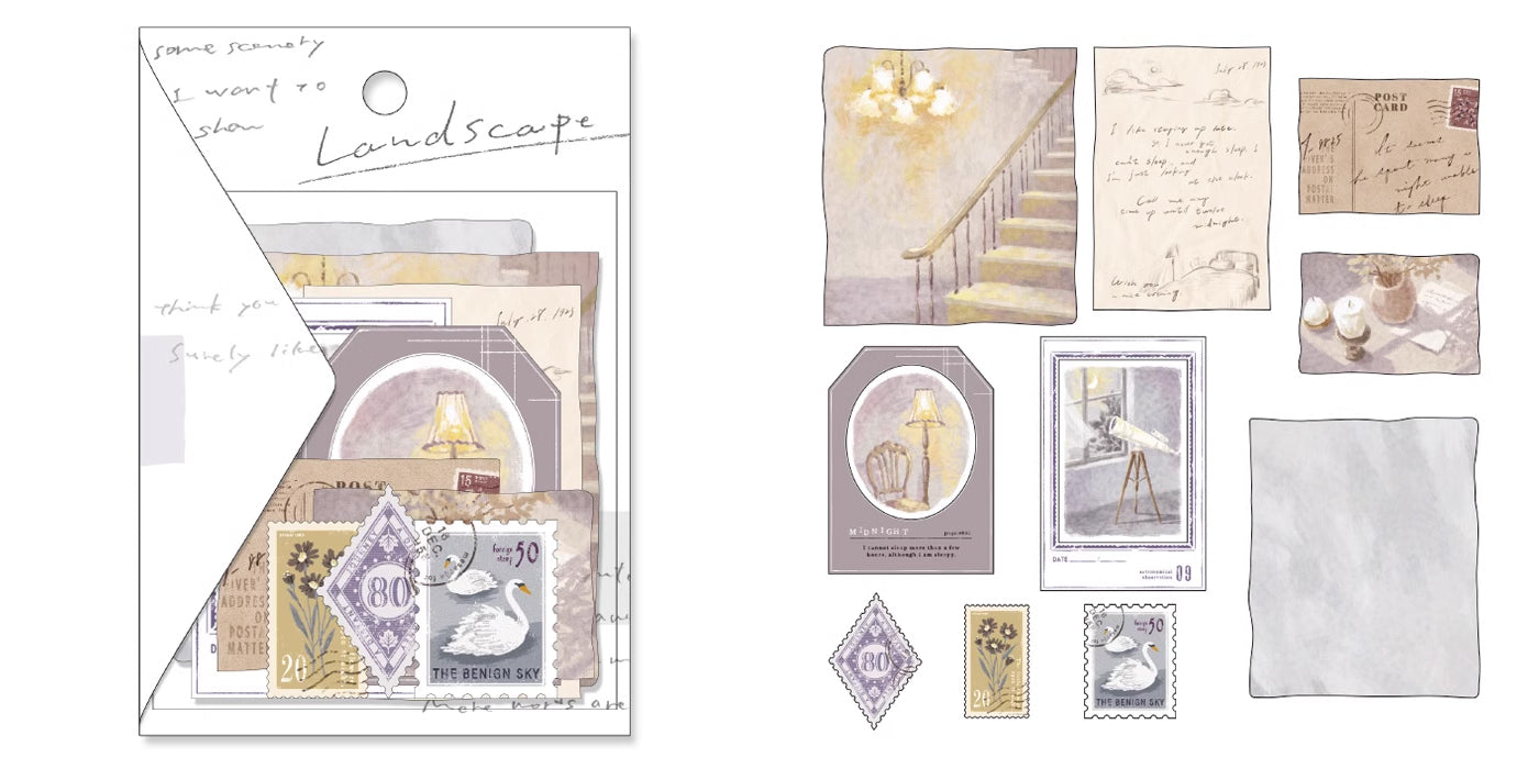 Mind Wave Sticker Pack: Landscape