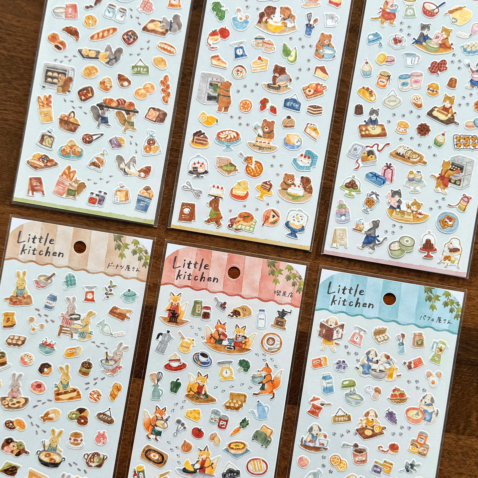Mind Wave Sticker Sheet: Little Kitchen