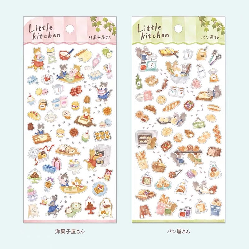 Mind Wave Sticker Sheet: Little Kitchen