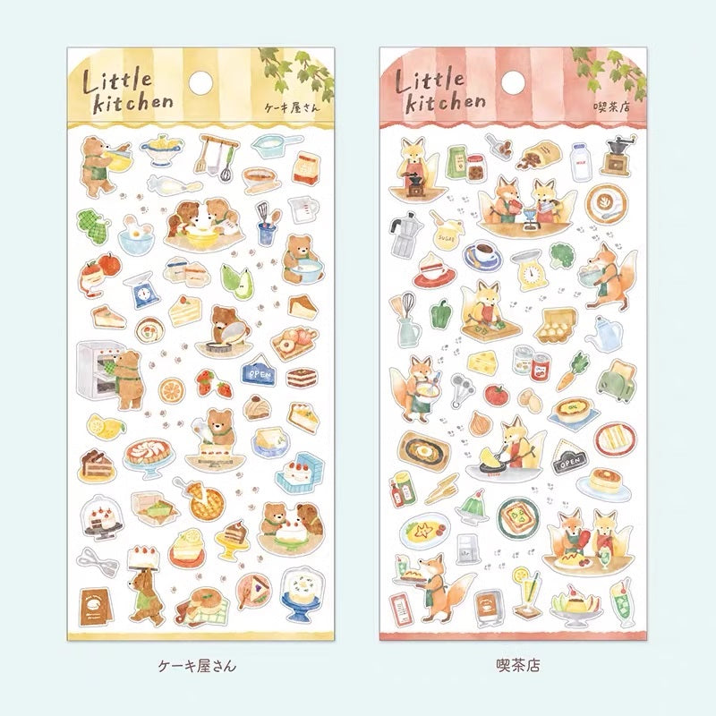 Mind Wave Sticker Sheet: Little Kitchen