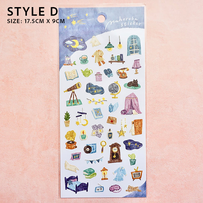 Mind Wave Sticker Sheet: Mahoroba