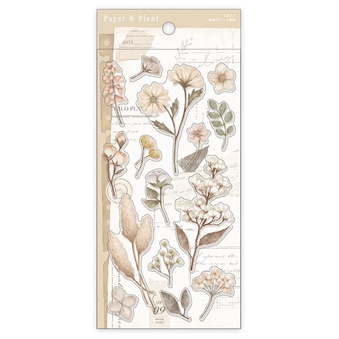 Mind Wave Sticker Sheet: Paper and Plant
