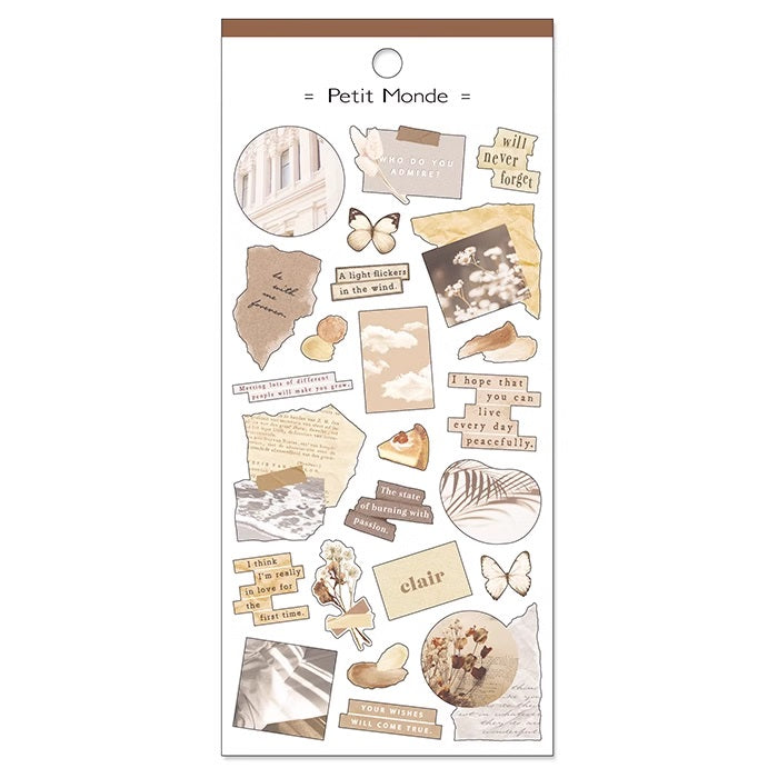Mind Wave Sticker Sheet: Petit Monde