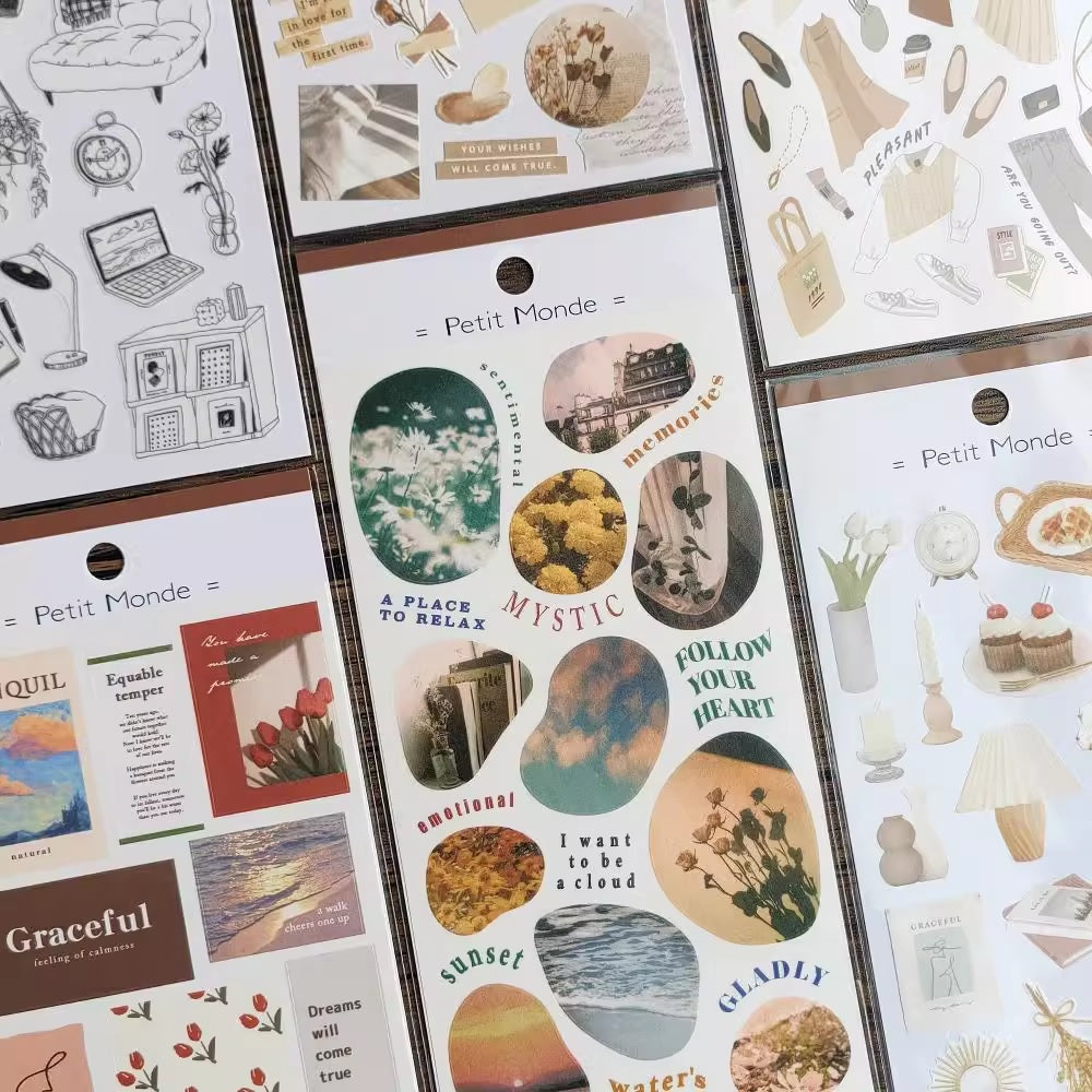 Mind Wave Sticker Sheet: Petit Monde
