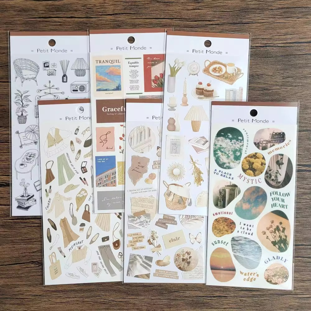 Mind Wave Sticker Sheet: Petit Monde
