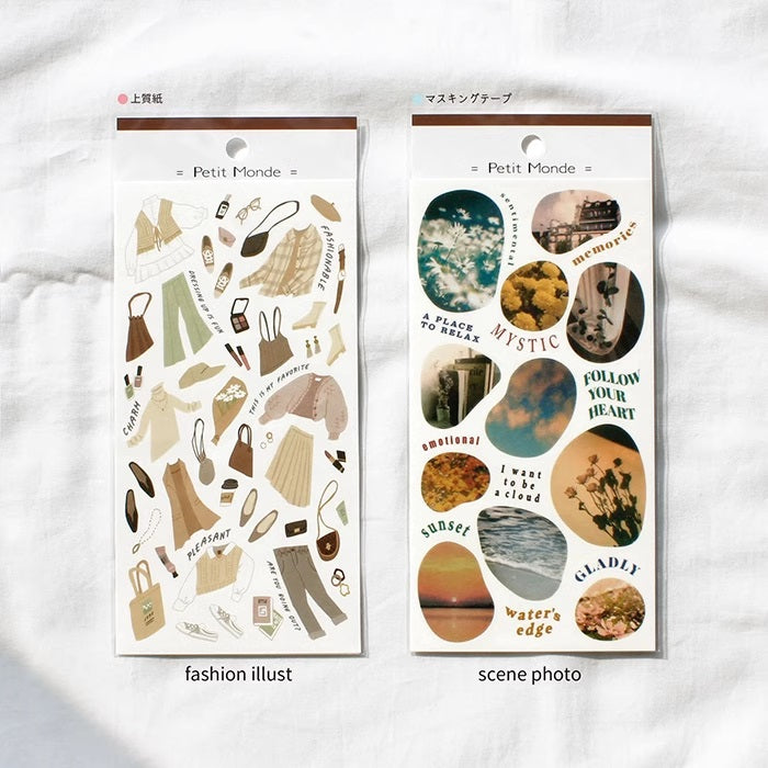 Mind Wave Sticker Sheet: Petit Monde