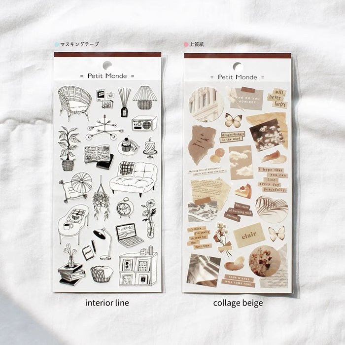 Mind Wave Sticker Sheet: Petit Monde