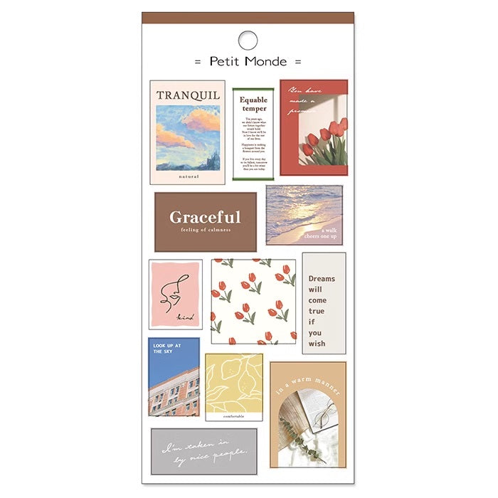 Mind Wave Sticker Sheet: Petit Monde