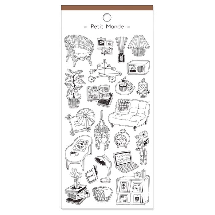 Mind Wave Sticker Sheet: Petit Monde