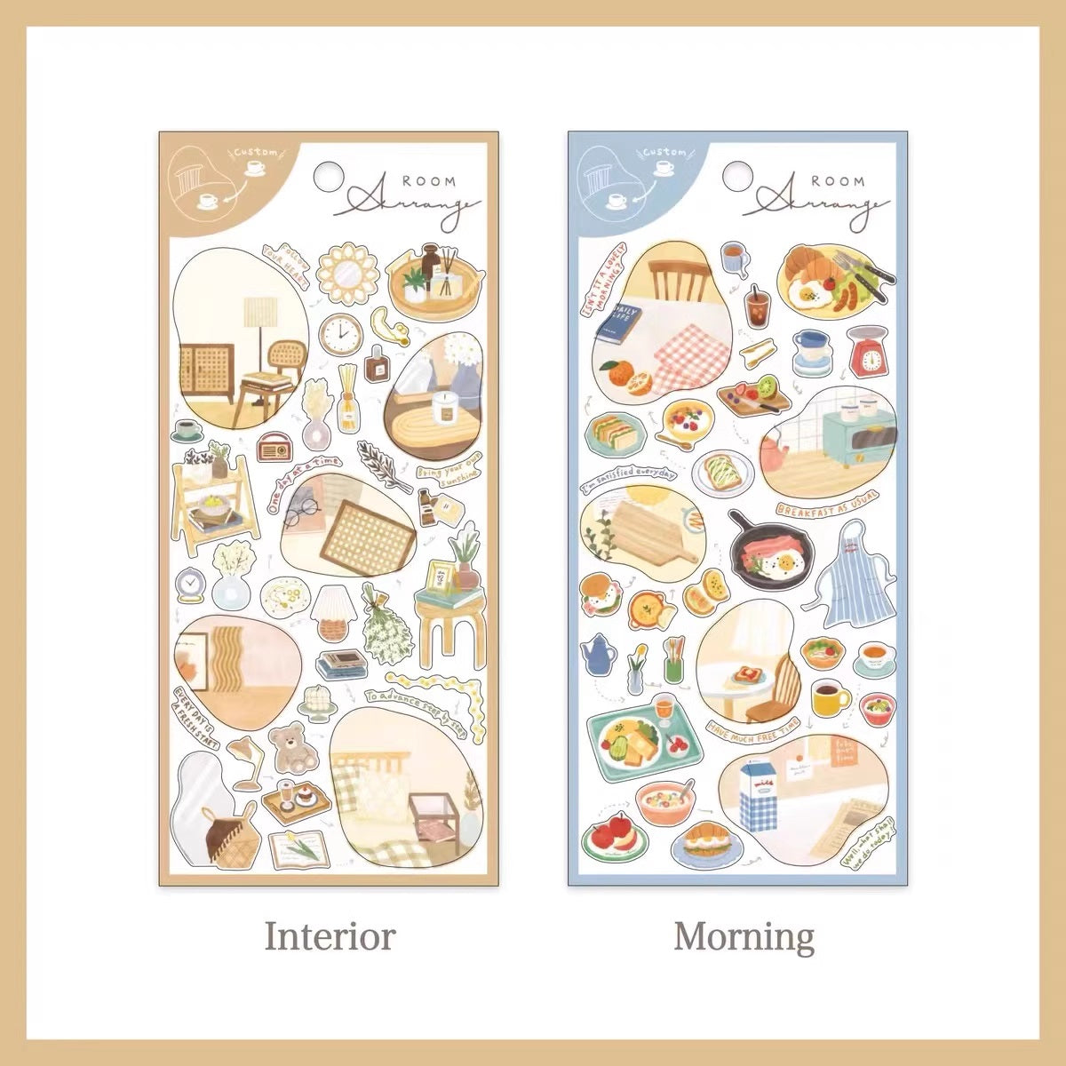 Mind Wave Sticker Sheet: Room Arrange
