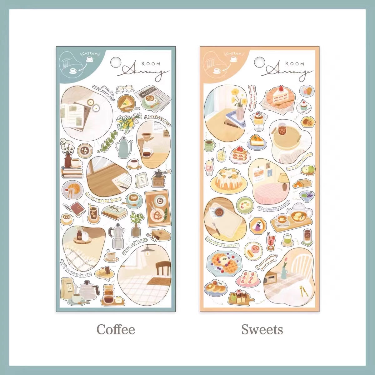 Mind Wave Sticker Sheet: Room Arrange