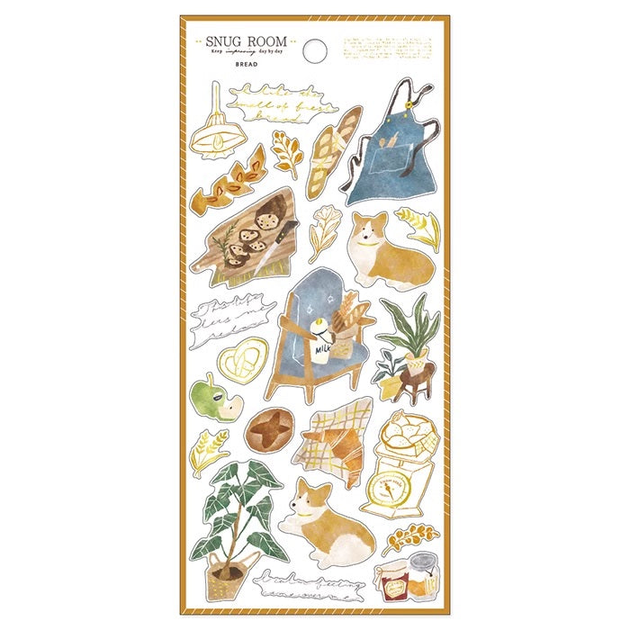 Mind Wave Sticker Sheet: Snug Room