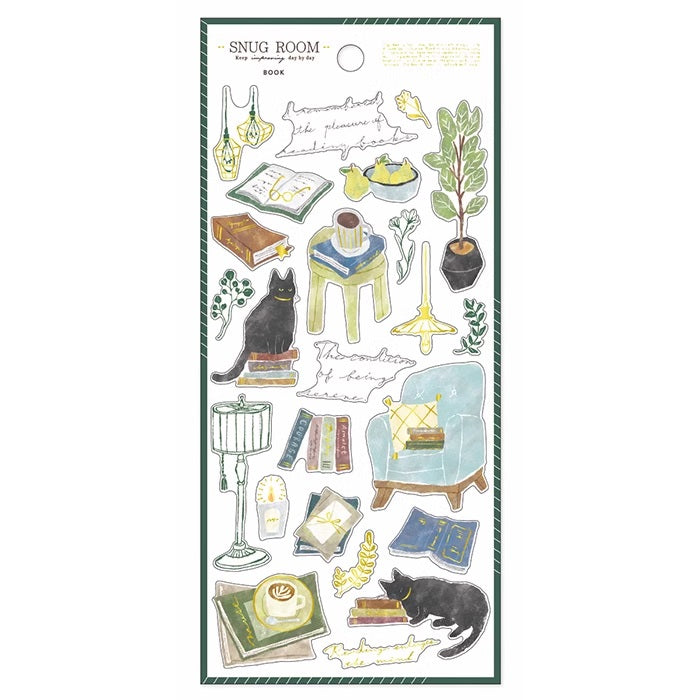 Mind Wave Sticker Sheet: Snug Room