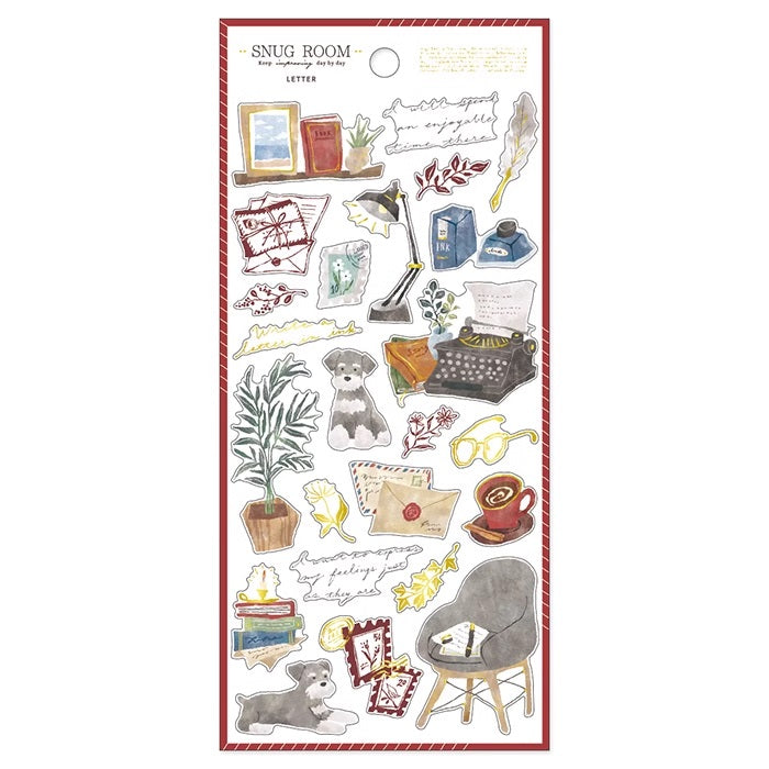 Mind Wave Sticker Sheet: Snug Room