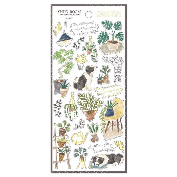 Mind Wave Sticker Sheet: Snug Room