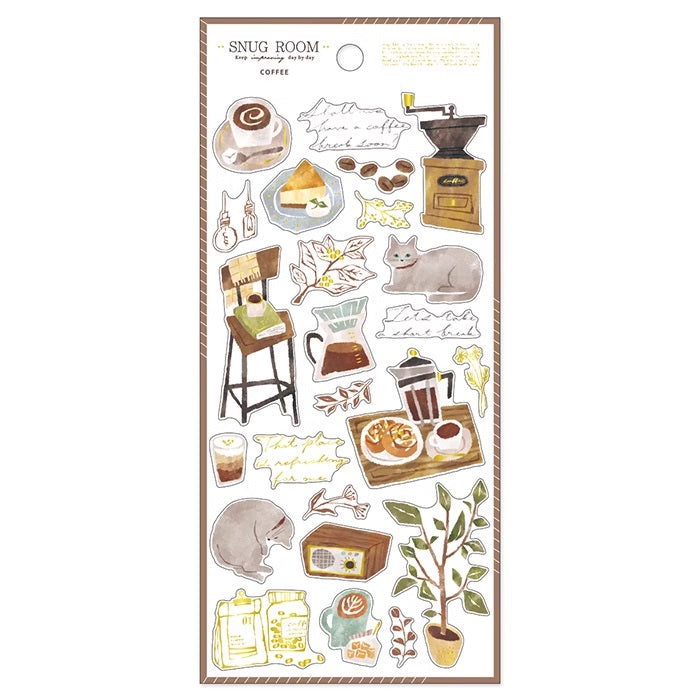 Mind Wave Sticker Sheet: Snug Room