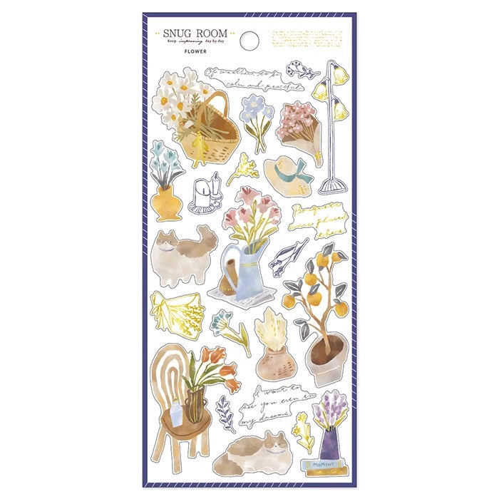 Mind Wave Sticker Sheet: Snug Room