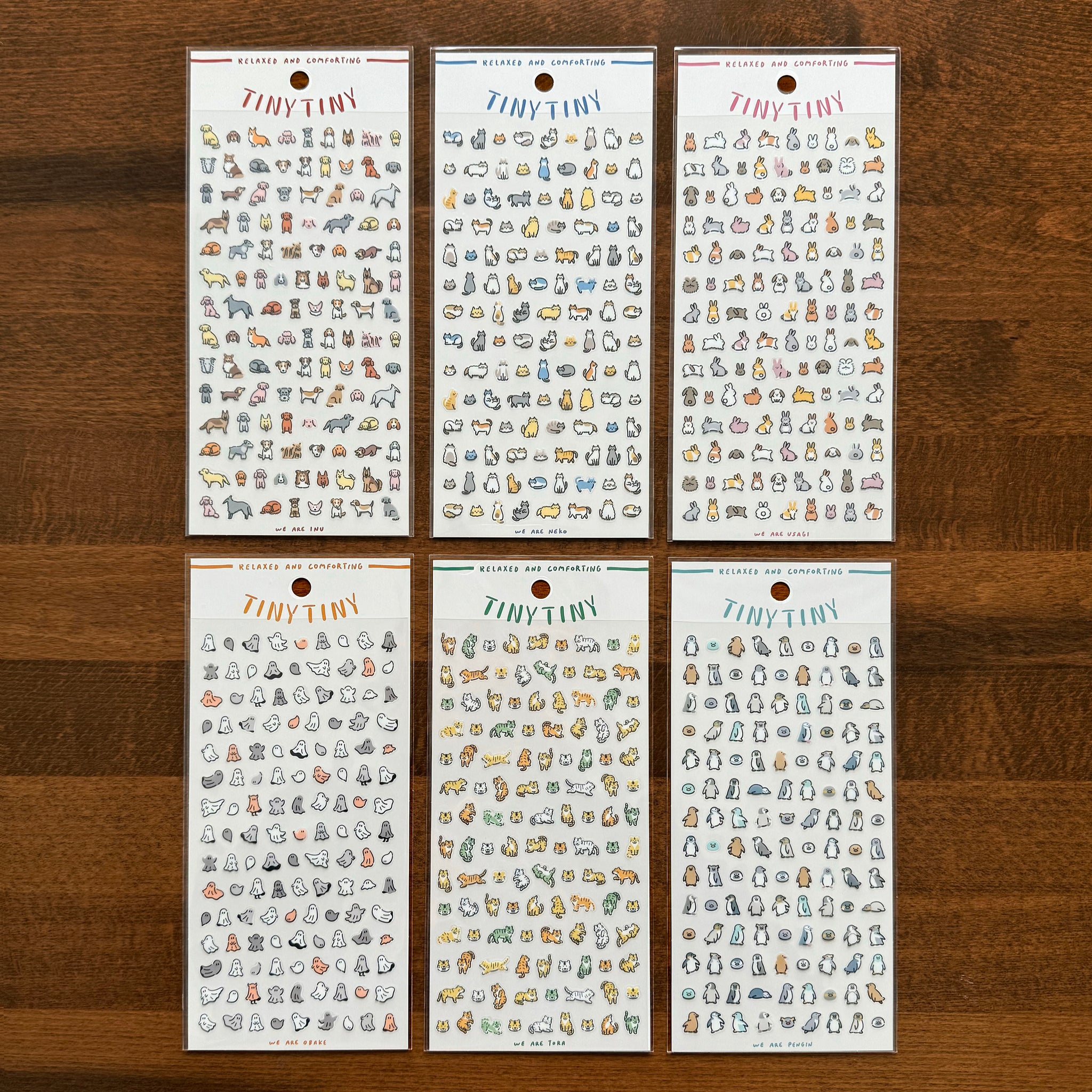 Mind Wave Sticker Sheet: Tiny Tiny