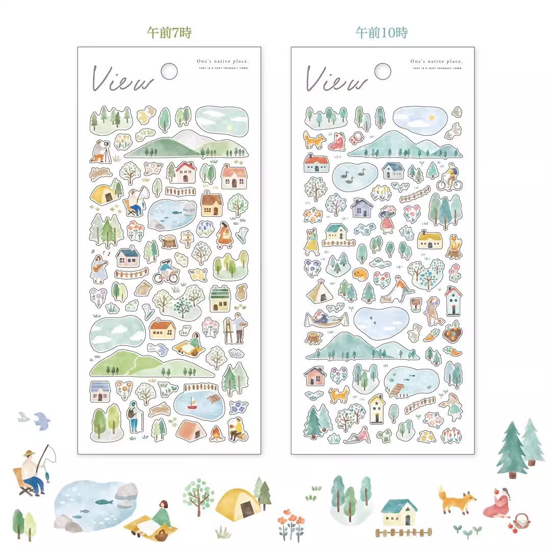 Mind Wave Sticker Sheet: View