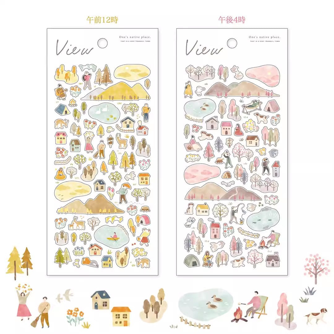 Mind Wave Sticker Sheet: View