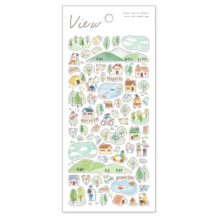 Mind Wave Sticker Sheet: View