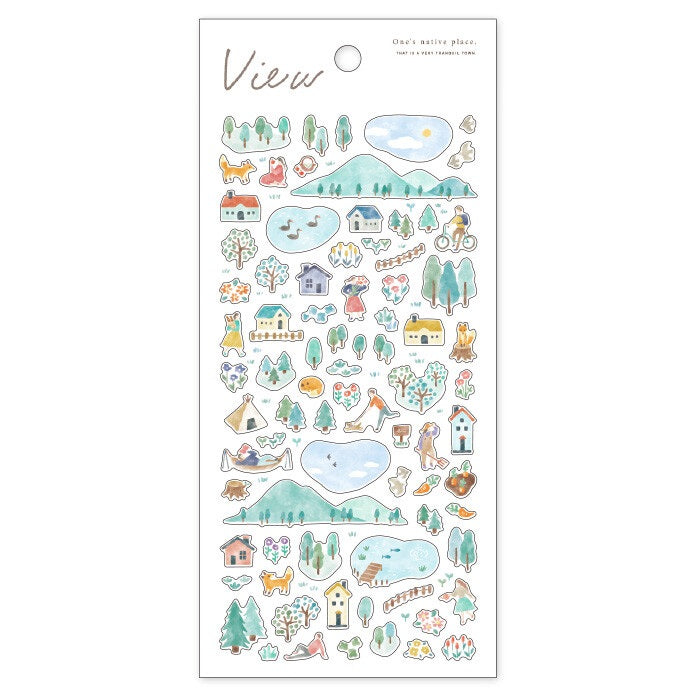 Mind Wave Sticker Sheet: View