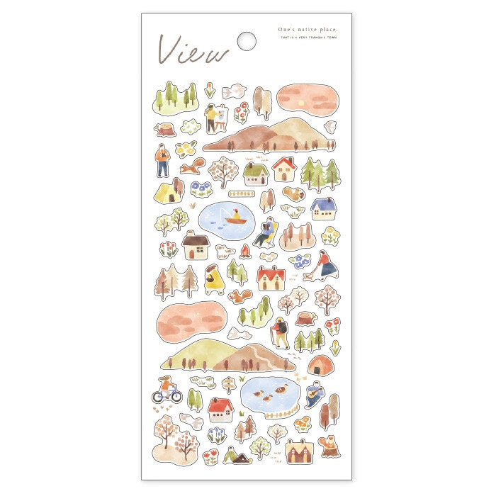 Mind Wave Sticker Sheet: View