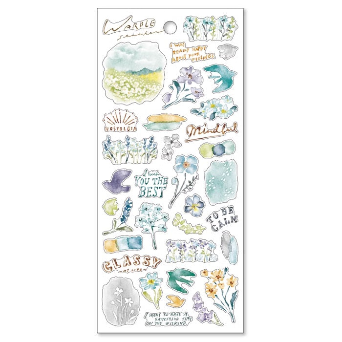 Mind Wave Sticker Sheet: Warble