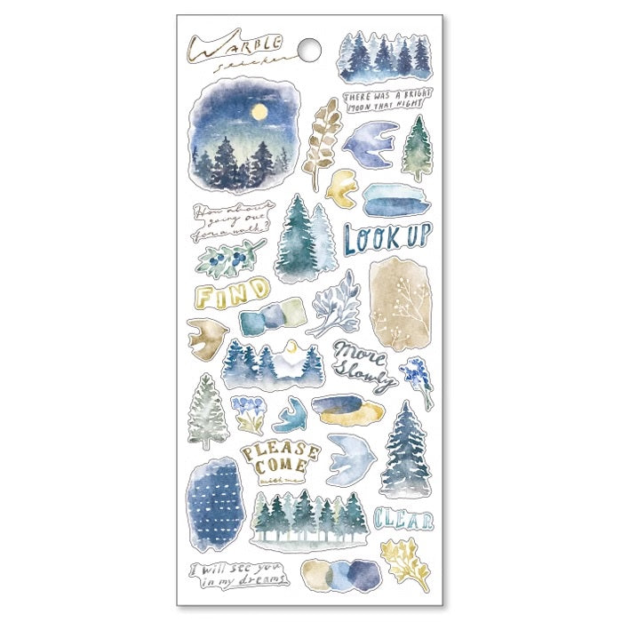 Mind Wave Sticker Sheet: Warble
