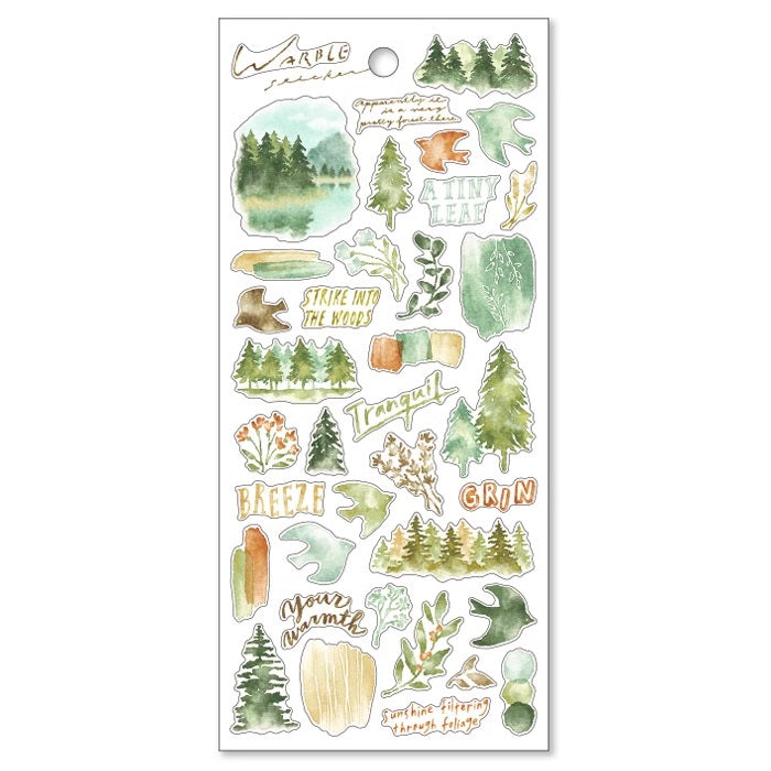 Mind Wave Sticker Sheet: Warble