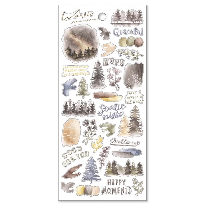 Mind Wave Sticker Sheet: Warble