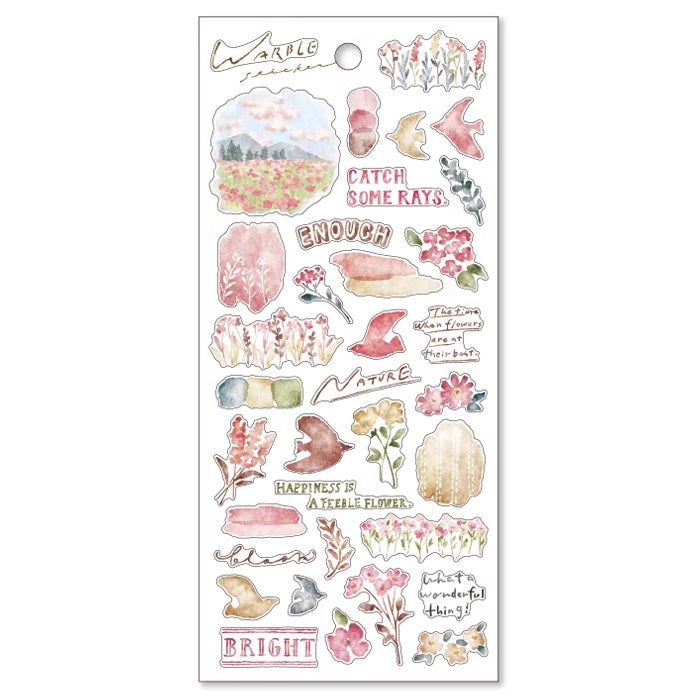 Mind Wave Sticker Sheet: Warble